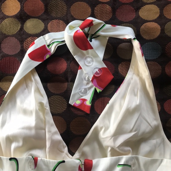 Tatyana Cherry Dress Sz: MED - Picture 5 of 5